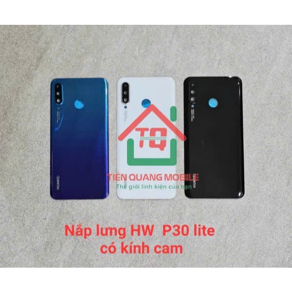 Nắp lưng huawei P30 Lite có mắt cam, khung xương huawei P30 Lite (xanh, trắng, đen)