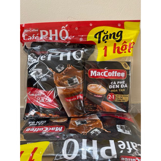 Cà phê sữa đá Café Phố Gold MacCoffee Bịch 30 Gói x 29g