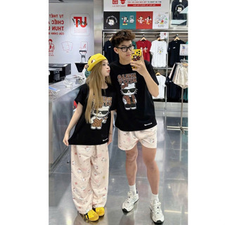 Áo thun Hello Kitty in hình sang chảnh ,áo phông phù hợp cho các cặp đôi nam nữ form rộng unisex