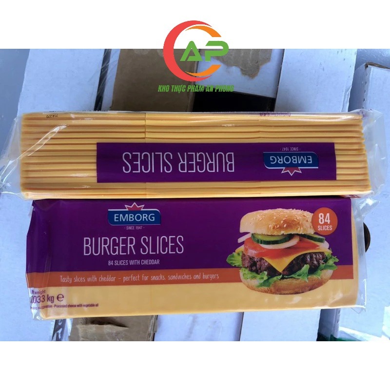 Phô Mai Lát Cheddar Dairymont 84 miếng 1.033kg