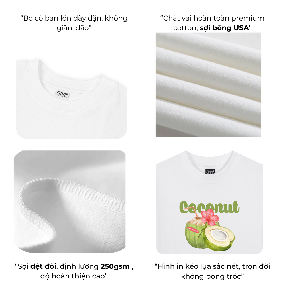 [Form Nữ] Áo BabyTee Gimme Form Nữ - ĐI BIỂN - Premium Cotton 250gsm 2 Chiều - Áo Thun Đi Biển - GMB87 | BigBuy360 - bigbuy360.vn