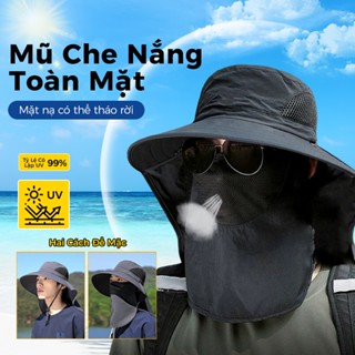 Mũ chống nắng,Mũ ngư dân,Chống gió và chống nước,UPF50+,Câu cá,Đi bộ đường dài
