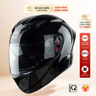 [NHÀ MÁY] Mũ Bảo Hiểm Fullface 2 Kính Cao Cấp Royal M266 Nón Bảo Hiểm Full Face  Đi Phượt Royal Chính Hãng Bảo Hành 12T