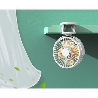 Quạt usb chong chóng, quạt kẹp pin sạc mini 2 cánh Siêu Mát Cổng Usb