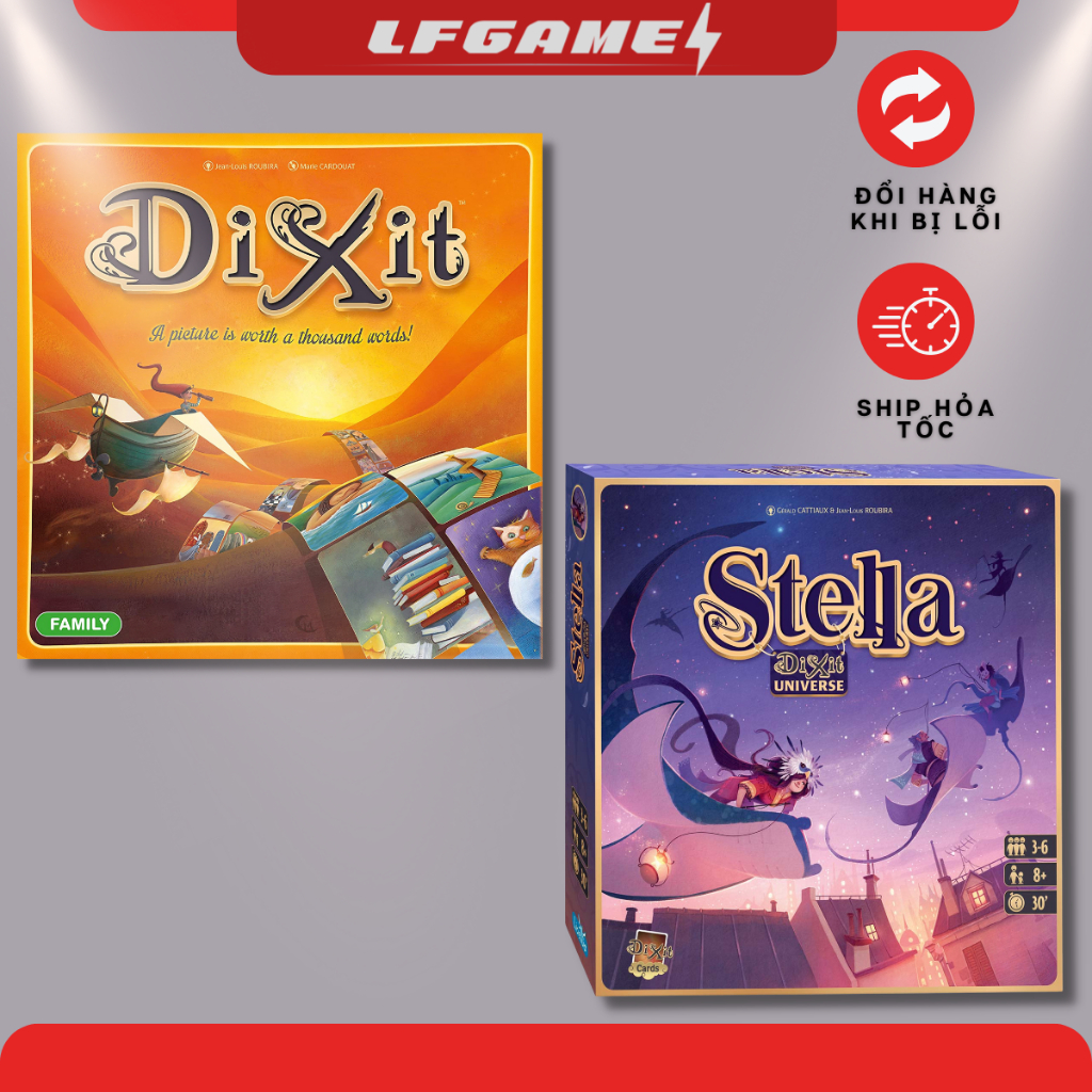 [CAO CẤP] Trò Chơi BoardGame DIXIT Câu Chuyện Mộng Mơ Hay
