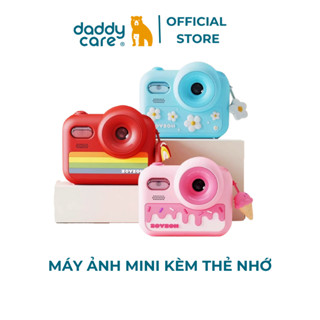 Máy ảnh cho bé trai bé gái chụp hình mini kèm thẻ nhớ Zoyzoii Kids Camera E28