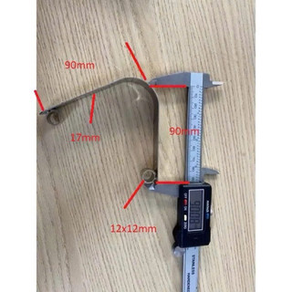 lò xo kẹp chổi than 25x32mm(1 lò xo, 2 lò xo) chiều dài 1* chiều dài 2*bề ngang * đường kính lò xo * chiều dày lò xo