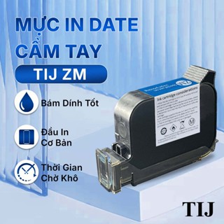  Mực Máy in Date cầm tay Giá rẻ ZM - Phôi Mực Mới Không Bơm Lại 