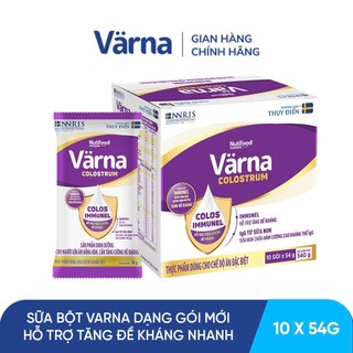 [ LIVESTREAM CHÂU BÙI] Hộp Sữa bột Varna Colostrum - Tăng đề kháng nhanh Hộp 540 g (10 gói x 54 g)