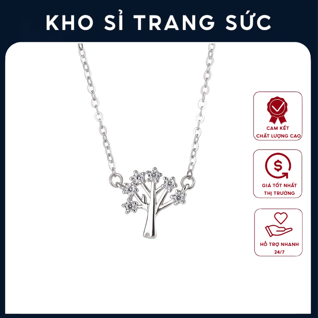 Dây chuyền hình cây 6075SV