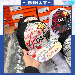 Mũ Lưỡi Trai D & G Khoá Nút Thời Trang Nam Nữ, nón kết kaki phối lưới  D & G Dsquared2 thoáng mát MU482