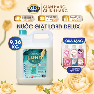  Nước Giặt Xả LORD Hương Nước Hoa Pháp Lưu Hương Lâu Làm Sạch Vết Bẩn Không Phai Màu Quần Áo 9.36kg 