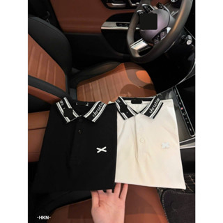 Áo Polo Nam Đì Ô Phối Chữ Viền Cổ Thêu Logo Nhỏ Đơn Giản - Áo Thun Nam Có Cổ Đì Ô Cao Cấp