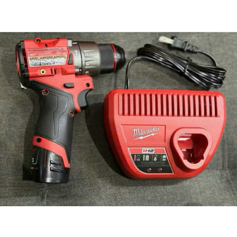 COMBO THÂN KHOAN 3404 +Pin 2.0 + sạc m12 milwaukee