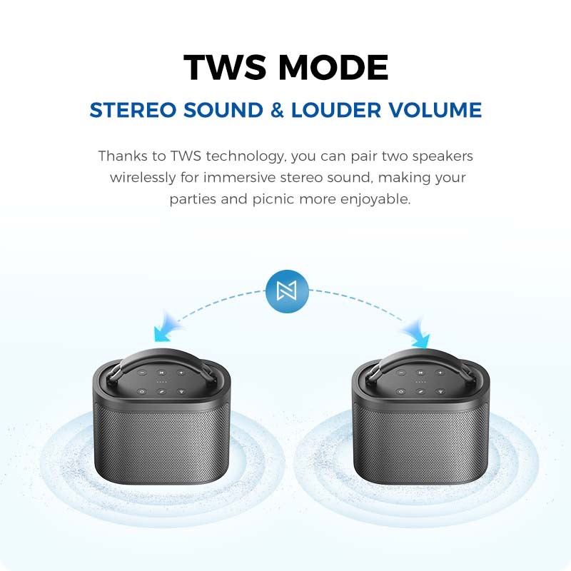 Loa Bluetooth Philips TAS4200 – Âm thanh 20W | TWS Stereo | 10h phát nhạc | AUX/TF | Có tay cầm | BigBuy360 - bigbuy360.vn