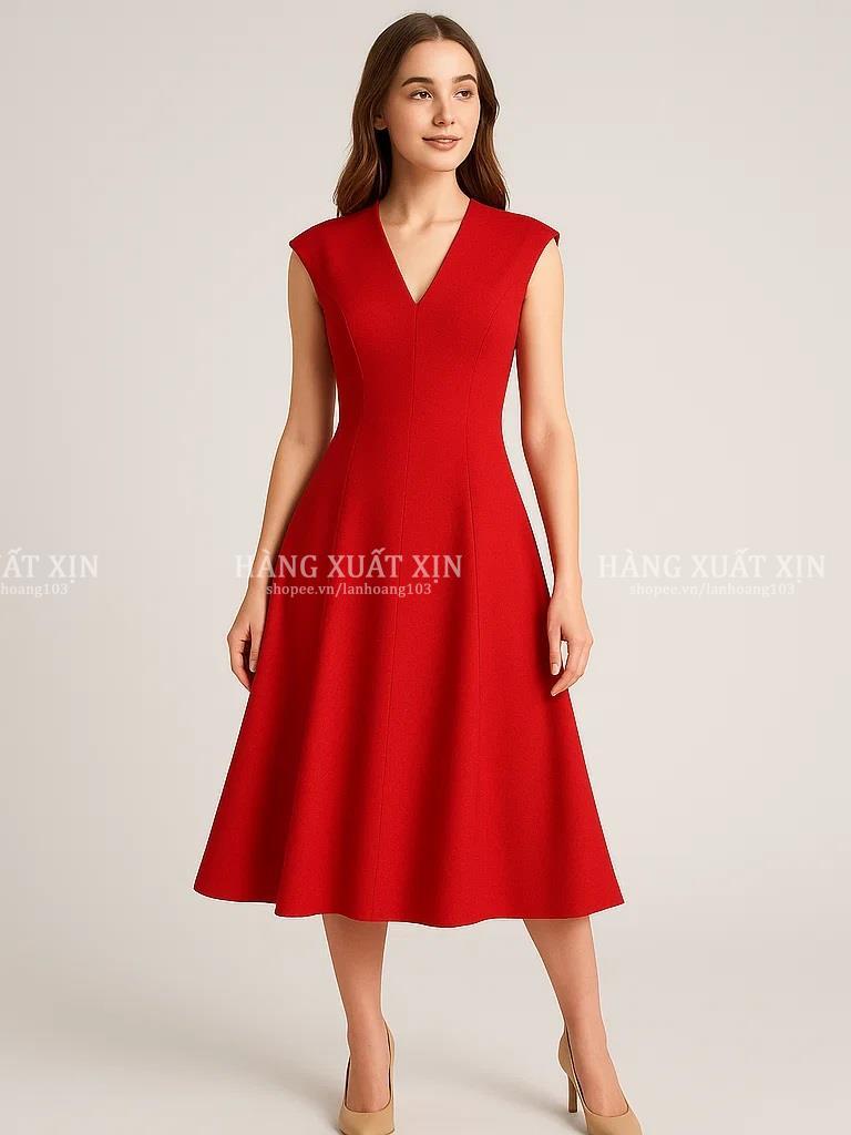 Đầm Midi Dự Tiệc CêKa - Sang Trọng và Thanh Lịch