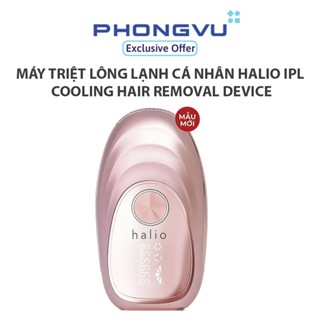 Máy triệt lông lạnh cá nhân Halio IPL Cooling Hair Removal Device - Bảo hành 12 tháng