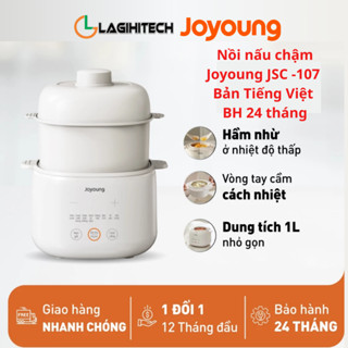 Nồi nấu chậm Joyoung JSC-107 (1L 1 thố sứ) hầm canh chưng yến - Chính hãng BH 24 tháng
