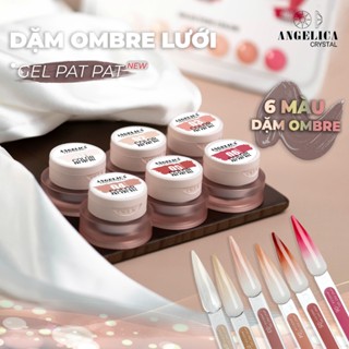 Dặm Ombre Lưới Pat Pat Gel ANGELICA Cao Cấp Chính Hãng - Trang Trí Nail Lấy Gel Dễ Dàng Mà Không Bị Kéo Sợi
