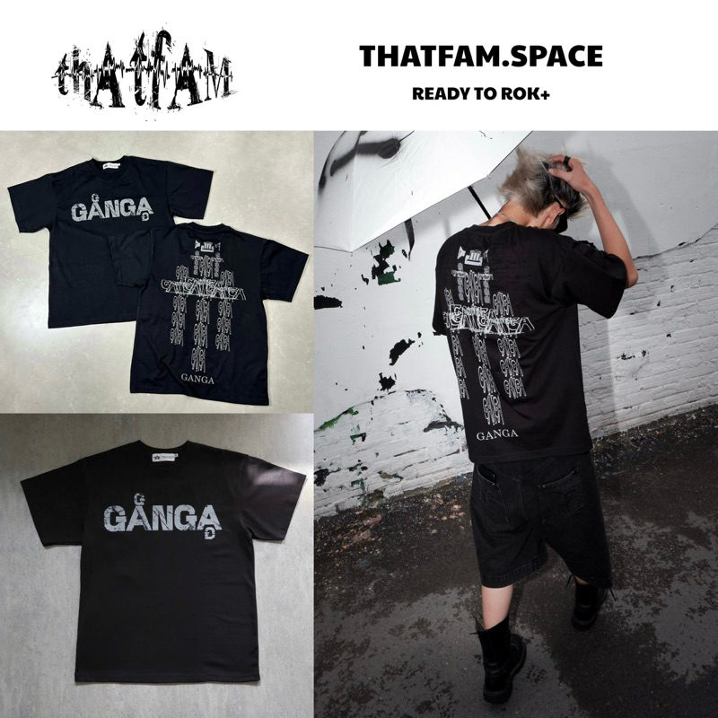 Áo Thun GG TEE BLACK ROCK | THATFAM