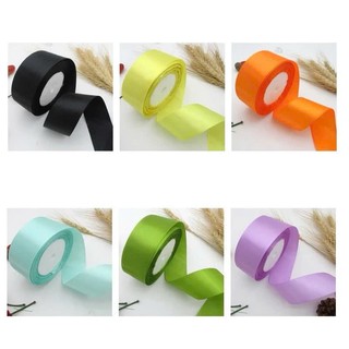 Cuộn duy băng vải lụa satin bản 4cm dài 22m