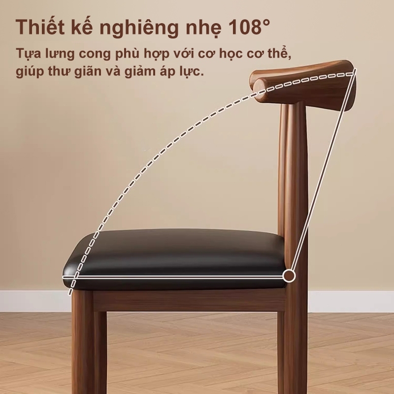 ALOVE Ghế sừng bò cao cấp kiểu Bắc Âu Thiết kế hiện đại dùng phòng khách phòng ăn quán cafe | BigBuy360 - bigbuy360.vn