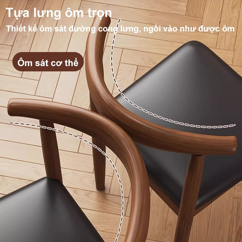 ALOVE Ghế sừng bò cao cấp kiểu Bắc Âu Thiết kế hiện đại dùng phòng khách phòng ăn quán cafe | BigBuy360 - bigbuy360.vn