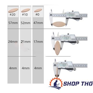 Mộng bánh quy cỡ 0, 10, 20 (túi 100 miếng)