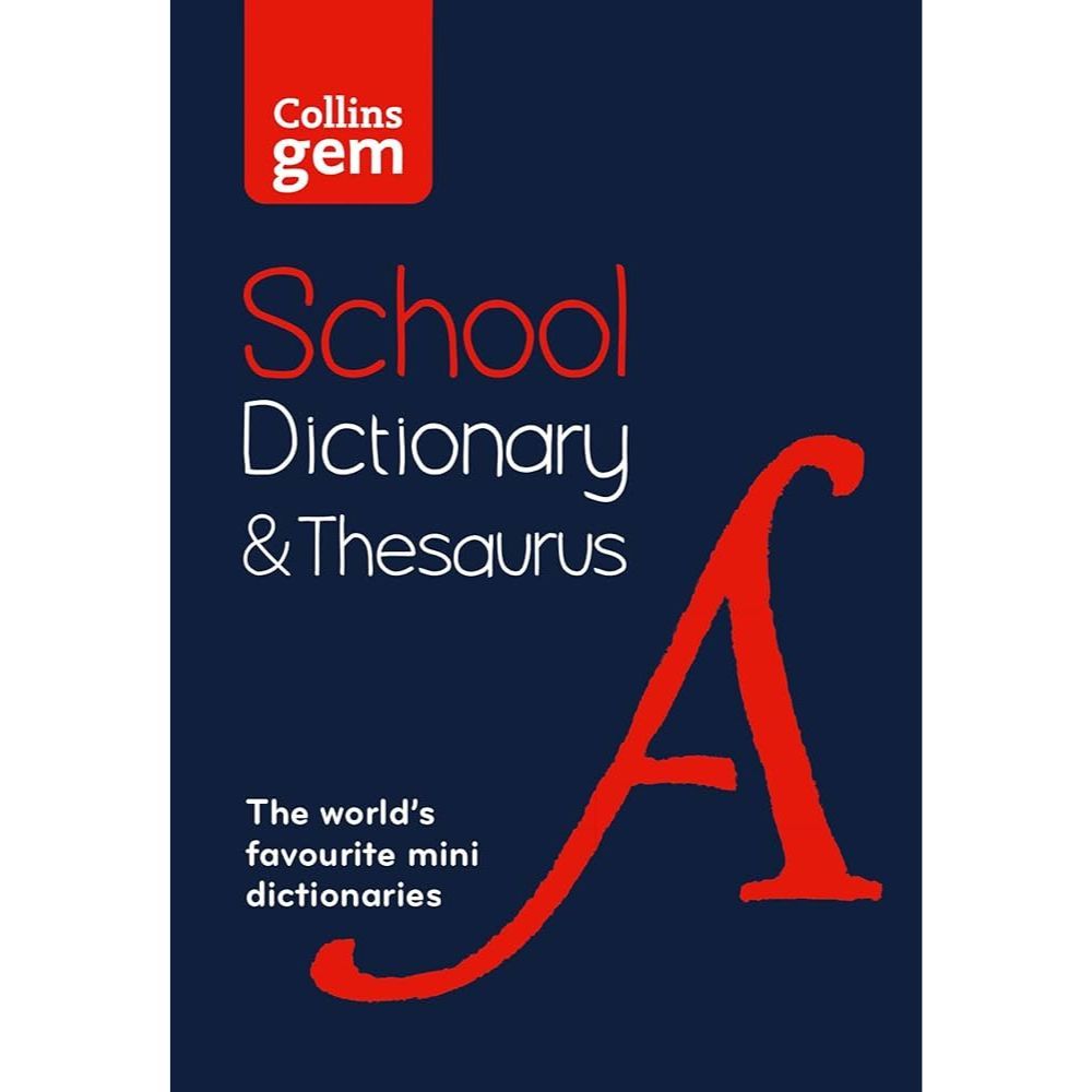 Sách - Từ điển tiếng Anh - Collins Gem School Dictionary & Thesaurus (3rd edition)