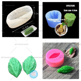 Khuôn Silicon - Rau Củ - Khổ Qua - ĐỔ RAU CÂU - LÀM NẾN - LÀM SOCOLA - LÀM XÀ PHÒNG