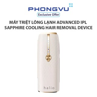 Máy Triệt Lông Lạnh Sapphire Halio InfinityGlow Advanced IPL Sapphire Cooling Hair Removal Device -Bảo hành 12 tháng