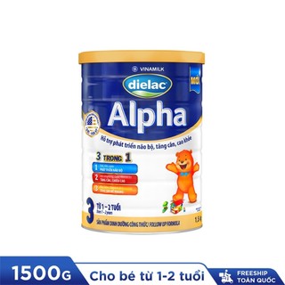 Sữa bột Vinamilk Dielac alpha Step 3 Lon 1.5kg