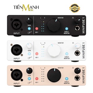   Chính Hãng  Soundcard Arturia MiniFuse 1 - Sound Card Mini Fuse Thu Âm Thanh Livestream USB Audio Interface 