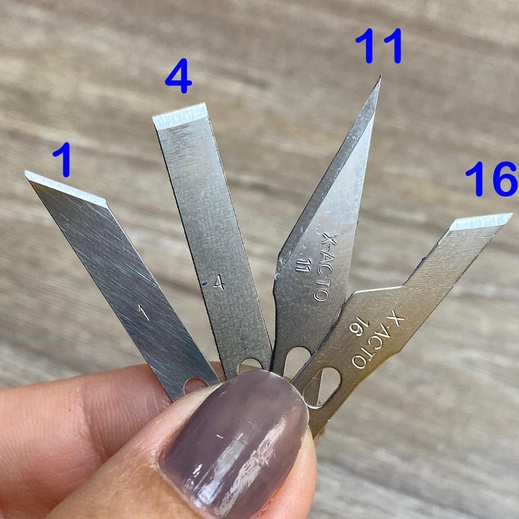 Lưỡi dao đục ic Kaisi dày (10 lưỡi/ 1 hộp)