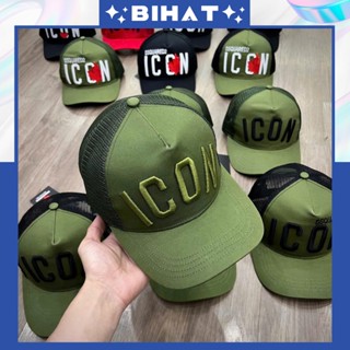 Mũ Lưỡi Trai DSQUARED2 Khoá Nút Thời Trang Nam Nữ, nón kết kaki phối lưới Dsquared2 thoáng mát MU489