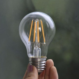 Bóng Đèn LED Edison  A60 4W Vỏ Thuỷ Tinh Trong | Đèn Toàn Lợi