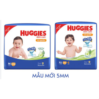 (MẪU MỚI) BỈM HUGGIES TÃ QUẦN VÀ DÁN M74 /L68/XL62/XXL56/XL84/L104  ( Bao bì có thể thay đổi theo tùy đợt nhập hàng )