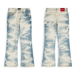 Quần Double Knee Flare Jeans/ Light Blue
