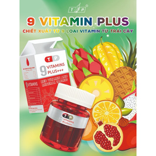  9 VITAMIN PLUS TP 🇹🇭 100 Viên Vitamin Plus l Trái Cây Tăng Cân Ăn Ngon Ngủ Ngon Mập Thịt Thái Lan An Toàn 