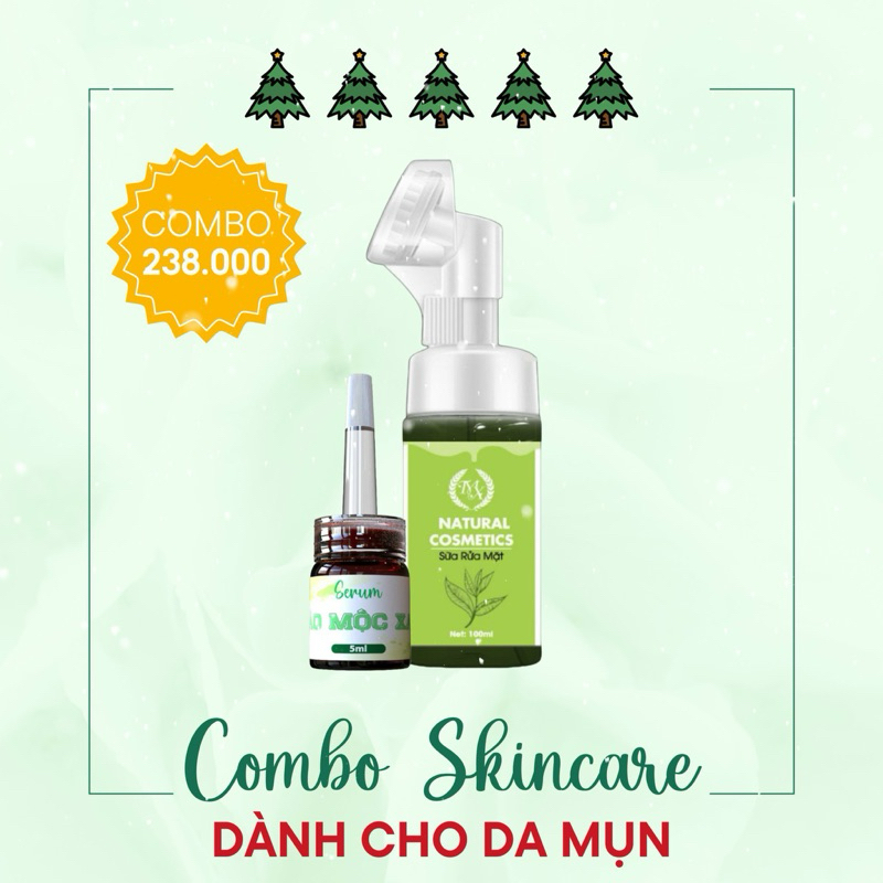 COMBO THẢO MỘC XANH - SỮA RỬA MẶT