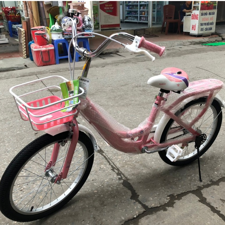 Xe đạp trẻ em Xaming Nữ C3 mẫu mới nhất 2025 cho bé từ 3-10 tuổi ( Hàng Gửi Nguyên Hộp ) Chưa Lắp Rá