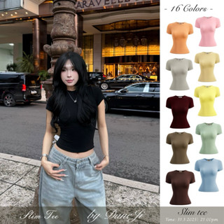 [ SLIM TEE] Áo thun Baby Tee DANEJI Siêu Ôm body, thun tăm lạnh chất co dãn