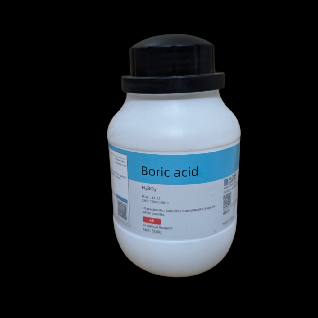Boric axiit H3BO3 (CAS 10043-35-3) - Chai 500g