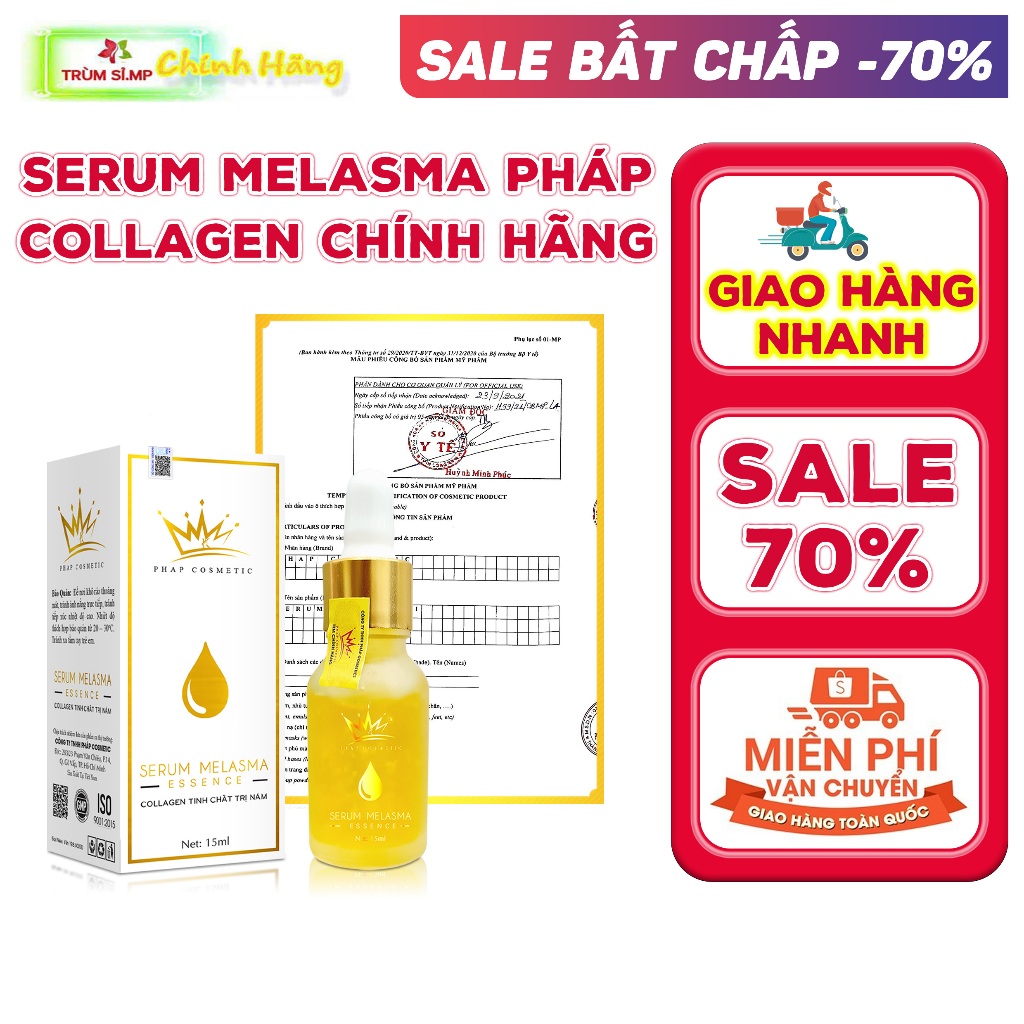 Serum nám melasma pháp cosmetics [chính hãng]