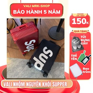Vali Sup NHÔM NGUYÊN KHỐI Size 20/24/28 cao cấp,khóa TSA,KHÔNG LO BỂ VỠ