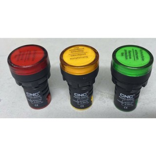 (CNC) Đèn Báo Pha Phi 22, AD22-22DS Led 3 Màu Đỏ , Vàng ,Xanh điện áp 220VAC