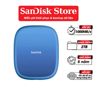  Ổ cứng di động SSD SanDisk Creator Phone Magsafe SDSSDE62C- G25 1TB   2TB E62C 1000MB s  - Bảo hành 5 năm 