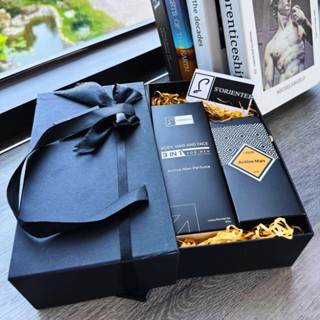 Bộ Quà Tặng Nam Sorienter - Sữa Tắm Gội Hương Nước Hoa Cao Cấp 3in1+Nước Hoa  Active Man Lịch Lãm 10 ml-Tặng Kèm BôngTắm