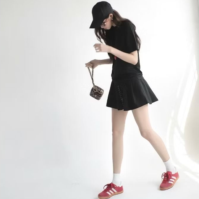 H2STORE - CHÂN VÁY XÒE CỘT DÂY MIRA - H36549