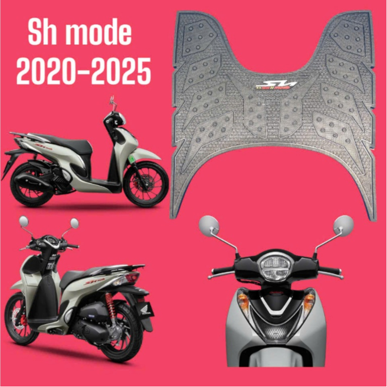 thảm lót sàn xe honda sh mode đời 2020-2025 vuông,thảm để chân sh mode 2020-2025,thảm lót sh mode ,l